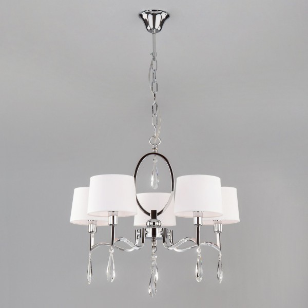 Умный потолочный светильник 10127/5 хром