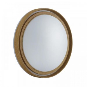 7640/AL BASICA SN 169 Светильник пластик/корич. под дер. LED 18Вт 4000K D295 IP43 RUX WOOD