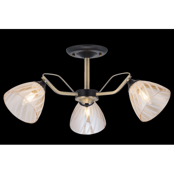 3589/3 BK+AB (6) Люстра
