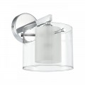 8261/1W MODERNI LN26 металл/стекло, хром/прозрачный Бра E14 1*40W 220V VERDI