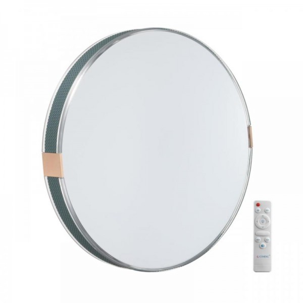 7677/EL COLOR SN 135 Светильник пластик/серо-гол/зол LED 70Вт 3000-6000K D493 IP43 пульт ДУ OTIGA BLUE