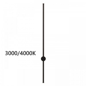 4335/18WLP HIGHTECH ODL22 299 чёрный Настенный светильник IP20 LED 18W 849Лм 3000K/4000K (перекл. ч/з тумблер на драйвере) FILLINI