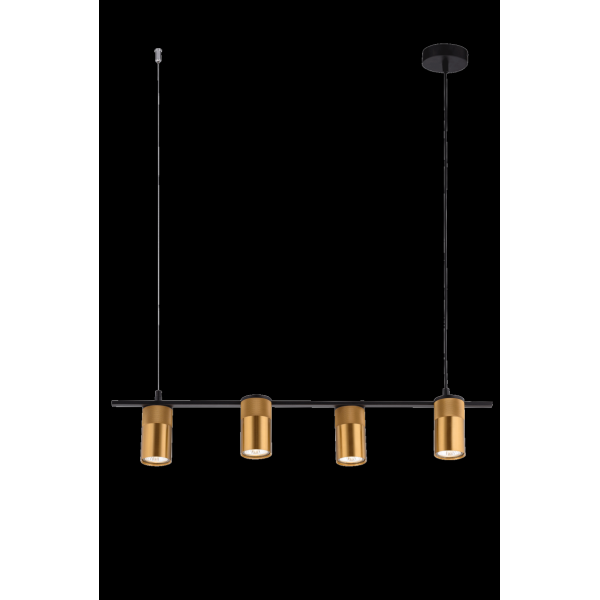 4871MDM/4 BK+BRO (1) Люстра NW