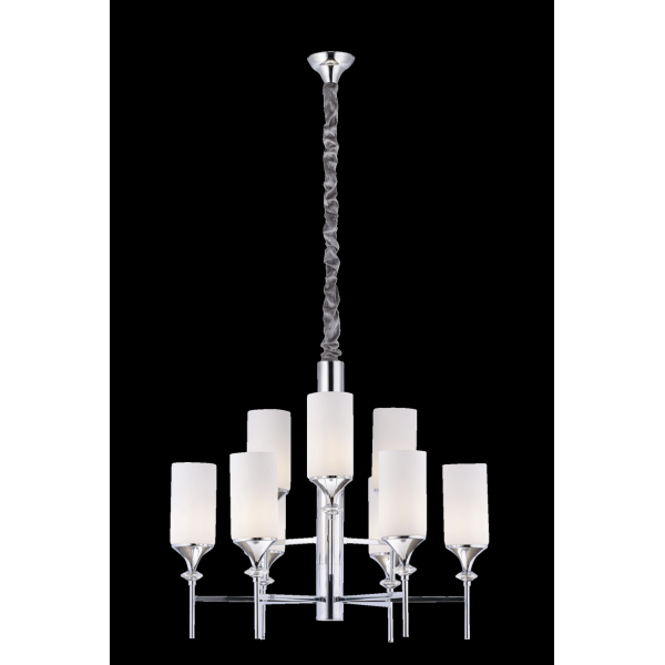 8903/6+3CR CHROME (1) Люстра (NW)