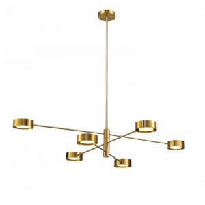2123-DW-6 BRASS (1) Люстра (NW)