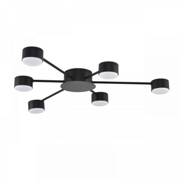 8344/6C COMFI черный, металл Люстра GX53 LED 6*7W 220V TORINA