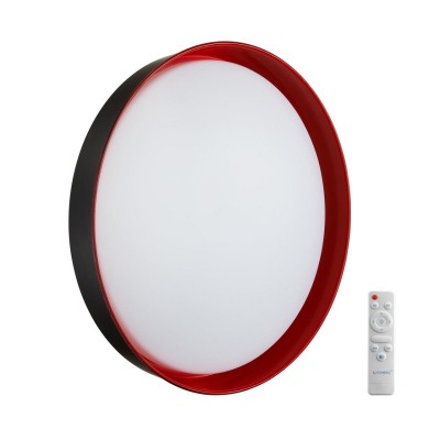 Настенно-потолочный светодиодный светильник Sonex Color Tuna Red 7710/EL Настенно-потолочный светодиодный светильник Sonex Color Tuna Red 7710/EL