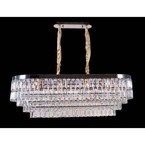 2752R/14A CHROME+CLEAR (1) Люстра (в 2-х коробках) NW