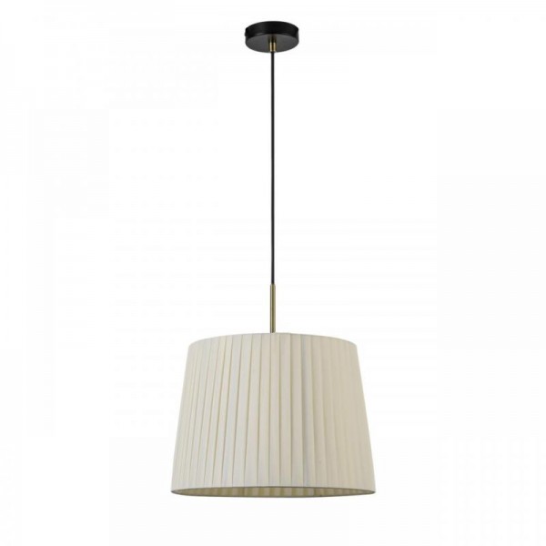 8302/1 MODERNI бронза/черный/бежевый, металл/текстиль Подвес E27 1*60W 220V TUNE