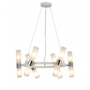 74784/12R WHITE+CHROME (1) Люстра (RL) # 74784/12R WHITE+CHROME (1) Люстра (RL) #