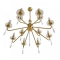 8319/12 CLASSI шампань/прозрачный, металл/хрусталь Люстра E14 12*40W 220V SEVERINA