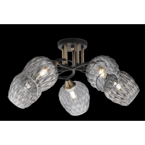 1717/5 BK+AB (2) Люстра (RL)