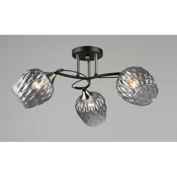 1717/3 BK+AB (4) Люстра (RL)