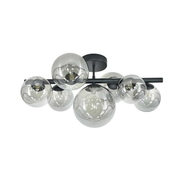 Потолочный светильник Mirastyle XL-20991/7 BK+LSG