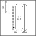 Настенный светильник Odeon Light Brando Hightech 7173/12WL