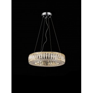 E76-ф500*H100 CHROME (1) Люстра NW