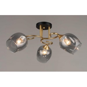 4615/3 BK+GD (4) Люстра (RL)