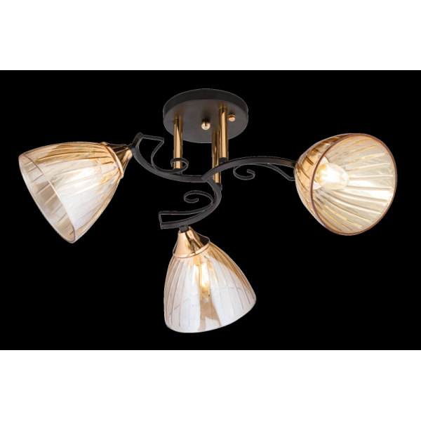 4618/3 BK+FGD (4) Люстра (RL)