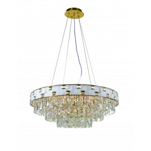 5776P/18A PLATING BRASS+CLEAR (1) Люстра (в 2-х коробках) NW #