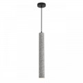 8357/1B SUSPENTIONI черный/серый, металл/цемент Подвес GU10 LED 5W 220V SHAMAREL