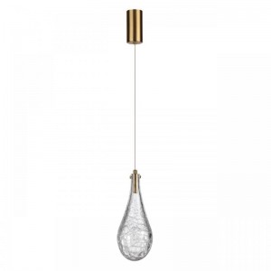 7147/5L L-VISION ODL26 Подвесной светильник  античная бронза/стекло/металл IP20 LED 4W 300Лм 3000K 180° 220V BRAID