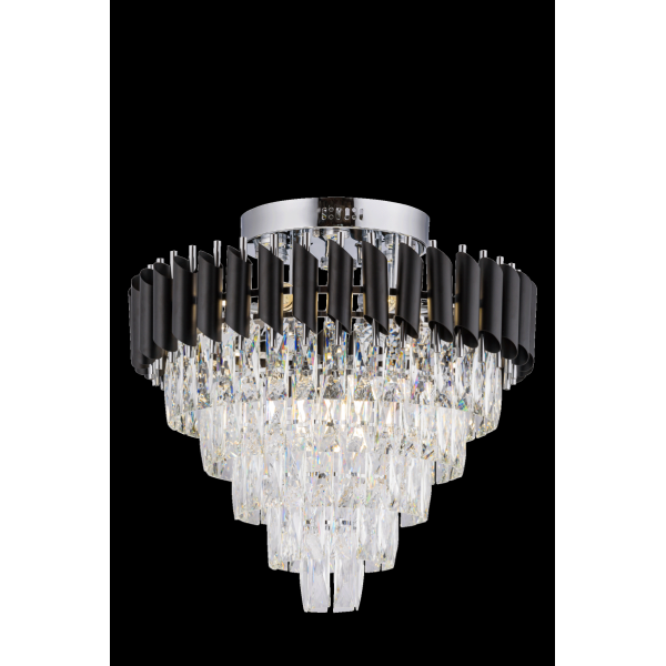 1772/9+6 BK+CR (1) Люстра (RL)