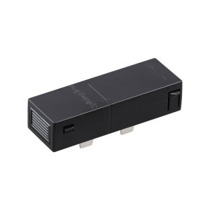 135312 PORT NT25 206 черный Соединитель с токопроводом прямой IP20 90-240V VECTOR
