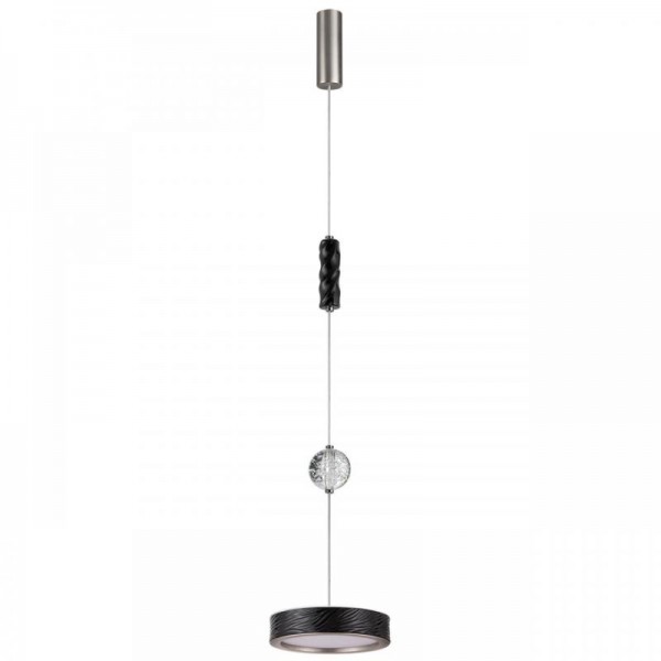 5451/32LB L-VISION ODL_EX26черный/никель/металл/керамика/хрусталь/акрил Подвес LED x 32W 2000К/3000K/4000K/переключ. RIVERA