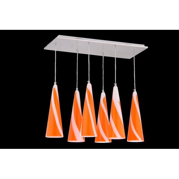 5067/6 ORANGE (1) Люстра