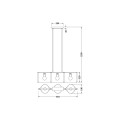 Подвесной светильник Vele Luce Cross VL5272P03