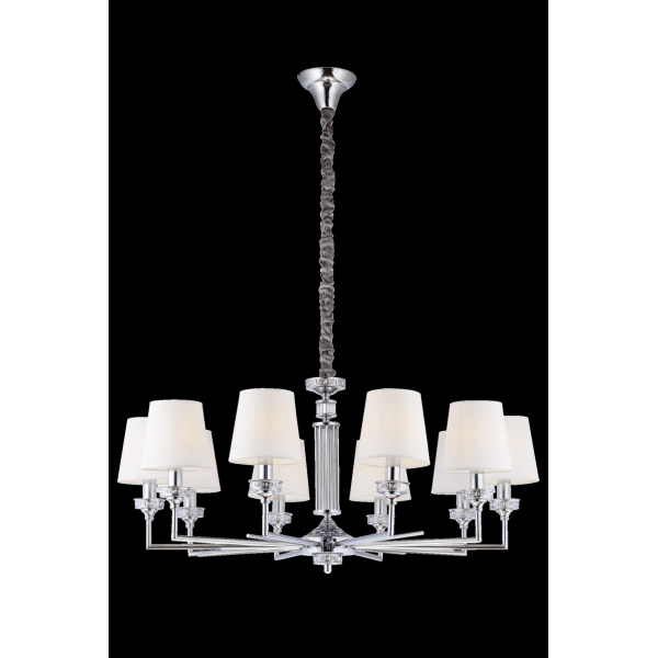 8906/10CR CHROME (1) Люстра (NW)