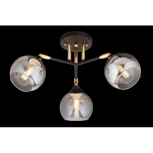 4738/3 BK+FGD (4) Люстра (RL)