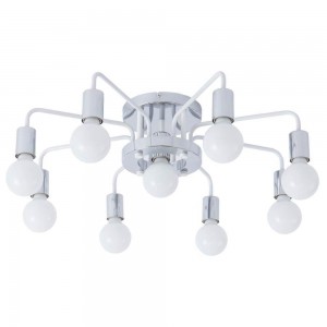 Потолочная люстра Arte Lamp A6001PL-9WH