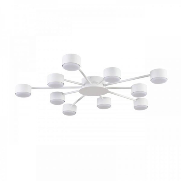 8343/10C COMFI белый, металл Люстра GX53 LED 10*7W 220V TORINA