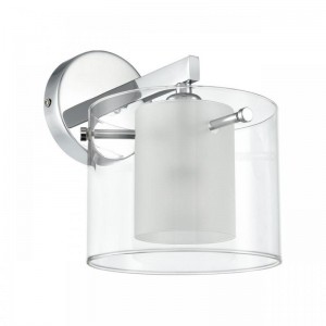 8261/1W MODERNI LN26 металл/стекло, хром/прозрачный Бра E14 1*40W 220V VERDI