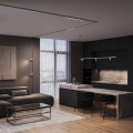 Трековый светильник 24W 4000K никель Elektrostandard 85527/01_система Лайн a072703