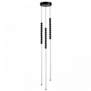 7149/33L HIGHTECH ODL26 Подвесной светильник  черный/акрилл/металл IP20 LED 32W 2200Лм 3500K 300° 220V MONELLA