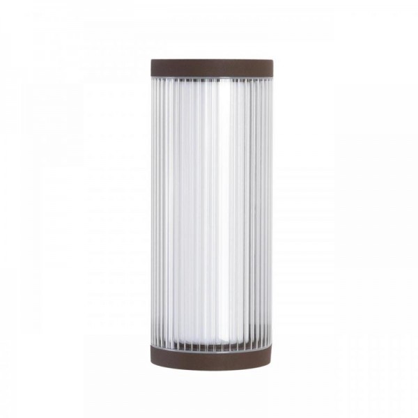 7180/12WL NATURE ODL26 Настенный светильник  коричневый/акрил/металл IP65 LED 12W 750Лм 3000K 162° 220-240V CORTENA