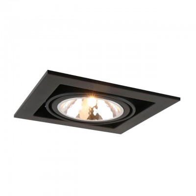 Встраиваемый светильник Arte Lamp Cardani Semplice A5949PL-1BK