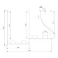 Подвесной светильник Eurosvet Stair 70145/4 черный