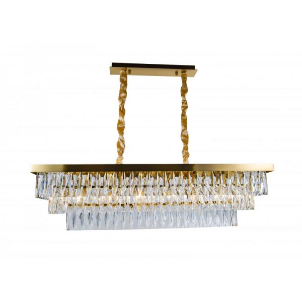 2431P/14A PT BRS +CL (1) Люстра NW