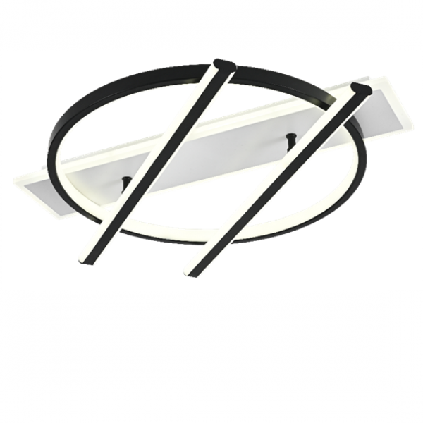 Светильник Mirastyle JX-9389/4 BK+WH