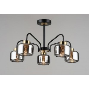 6796/5 BK+COP (1) Люстра (RL) # 6796/5 BK+COP (1) Люстра (RL) #