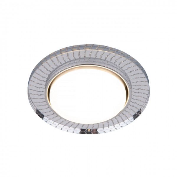 Встраиваемый светильник Elektrostandard 3033 GX53 CL/SL прозрачный/серебро a045484