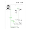 Подвесной светодиодный светильник ST Luce Isola SL6101.413.01