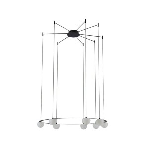 Подвесная светодиодная люстра Kink Light Грета 07810-80A,19