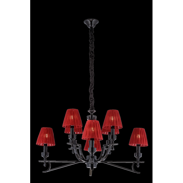 2066/8 BLACK (1) Люстра