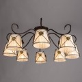 Потолочная люстра Arte Lamp 72 A5495PL-8BR