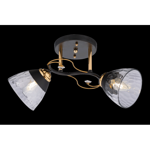 06535/2 BLACK+GOLD (6) Люстра (RL)