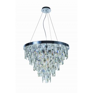 5729R/10A CHROME+CLEAR (1) Люстра NW